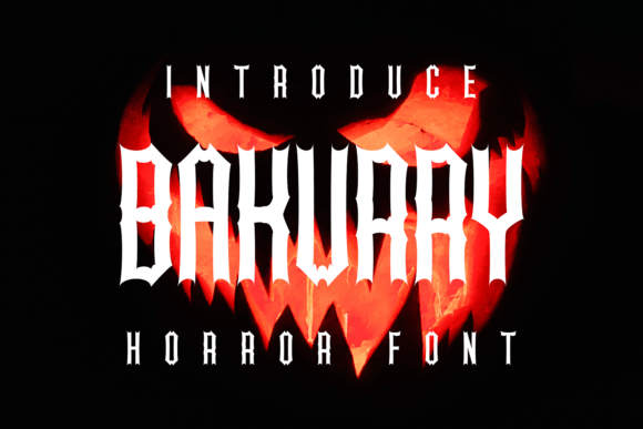 Bakurry Display Font for Modern Web Design