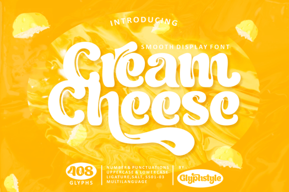 Cream Cheese Font: Bold Display Fonts for Instant Visual Impact