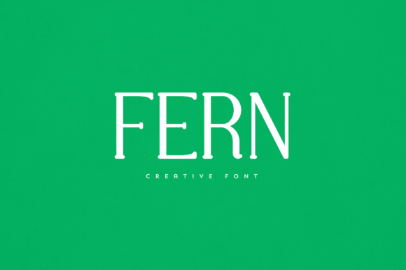 Fern Font: Elegant Display Fonts for Handmade Brands