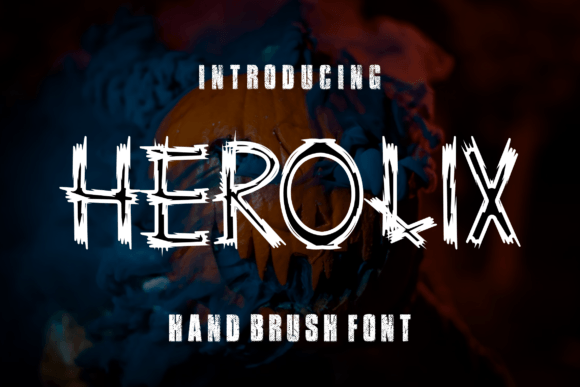 Herolix: A Modern Display Font for Digital Branding