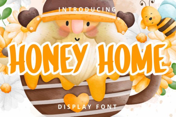 Honey Home Display Font for Playful, Professional Branding