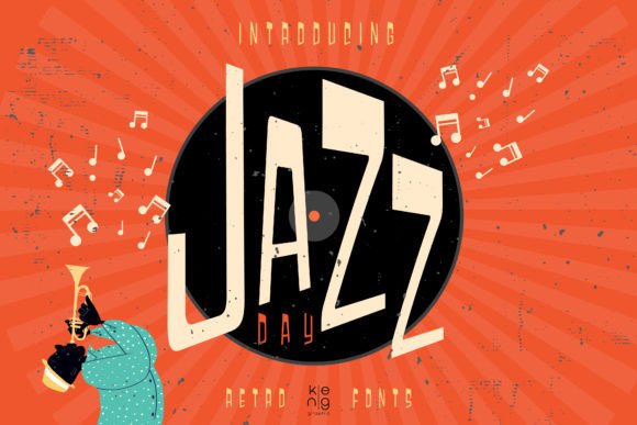Jazz Day: A Comic-Style Retro Display Font That Commands Attention