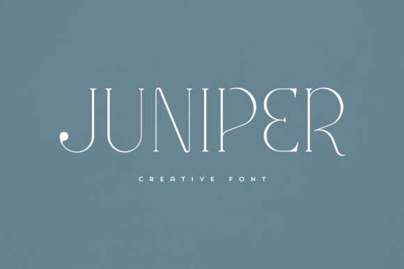 Juniper Display Font for Modern Digital Branding