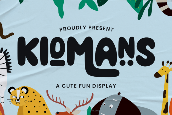 Kidmans Font: A Cute, Friendly Display Typeface for Scroll-Stopping Content