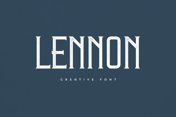 Lennon: An Elegant Display Font for Branding That Stands Out