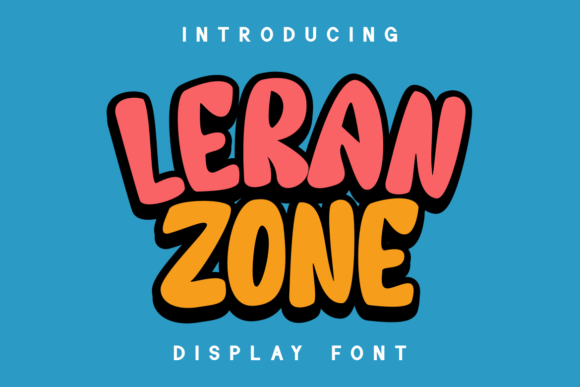Leran Zone: A Joyful Display Font for Clear, Engaging Campaigns
