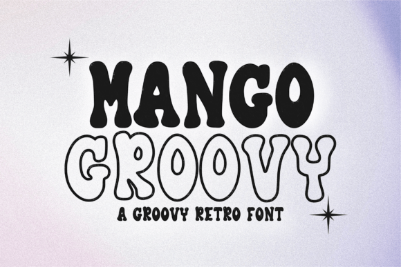 Mango Groovy: A Retro Display Font for Bold Digital Branding