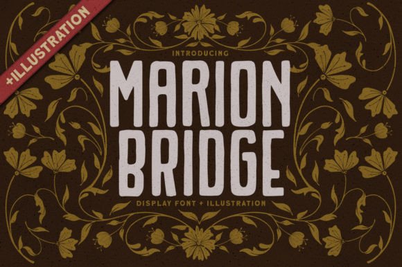 Marion Bridge: A Vintage Serif Font for Small Business Branding