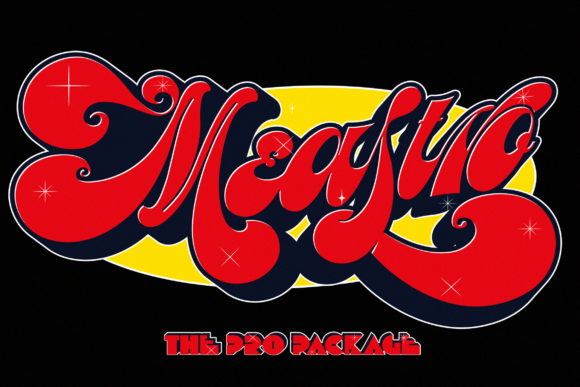 Meastro Duo: A Retro-Style Display Font for Small Business Branding
