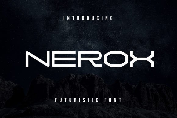 Nerox Display Font for Bold, Modern Campaigns