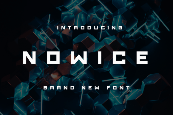Nowice Display Font for Handmade Creators