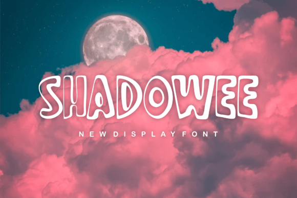 Shadowee: A Friendly Display Font for Clear, Confident Campaigns