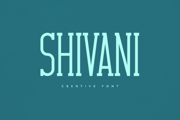 Shivani Display Font for Elegant Digital Typography